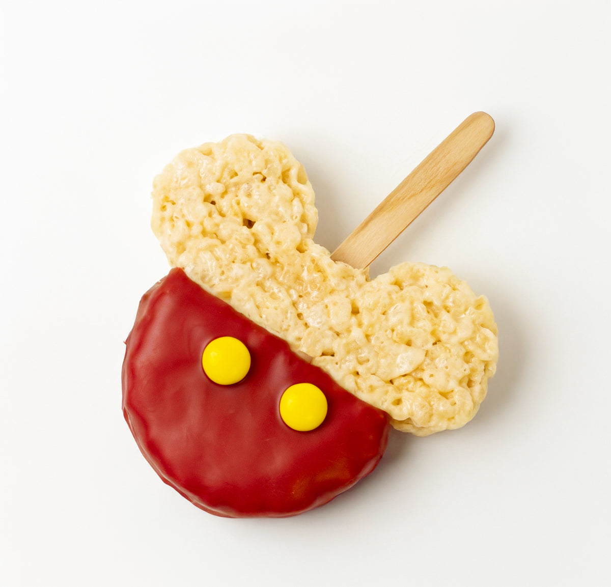 Classic Mickey Cereal Treat with M&Ms Milk Chocolate Candies