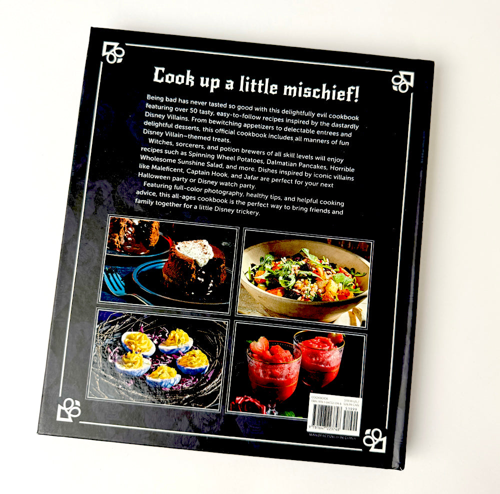 Disney Villains: Devilishly Delicious Cookbook – Official Disney Hardcover Recipe Book
