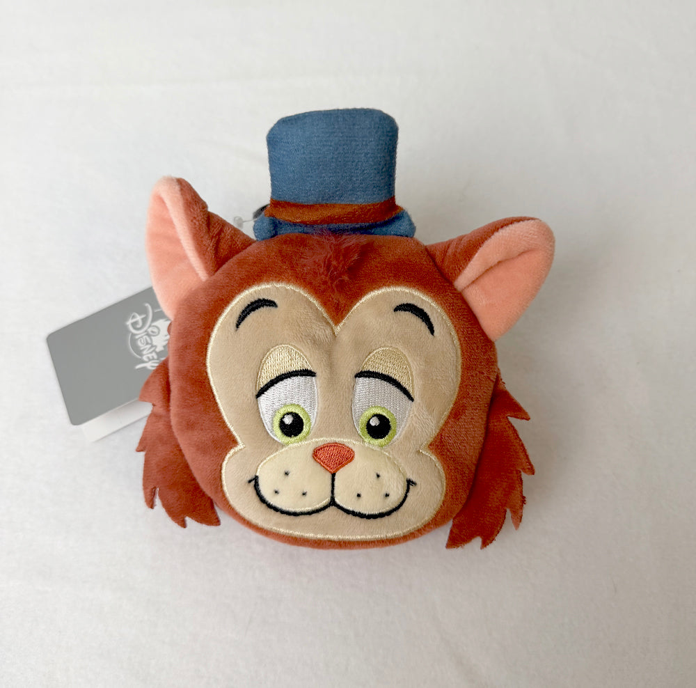 Pinocchio Honest John Plush Face Pouch – Disney Villains Collection Japan