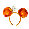 Mickey Mouse Light-Up Pumpkin Wreath Ear Headband – Disney Parks Halloween 2026