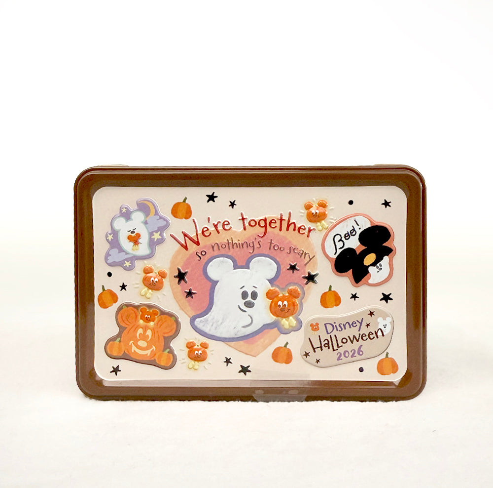 Mickey Ghost & Pumpkin “We're Together” Halloween Gummy Candy Tin – Tokyo Disney Resort 2026