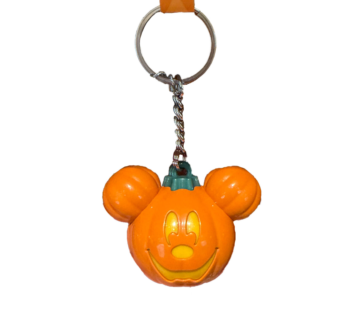 Pumpkin Mickey Light-Up Keychain