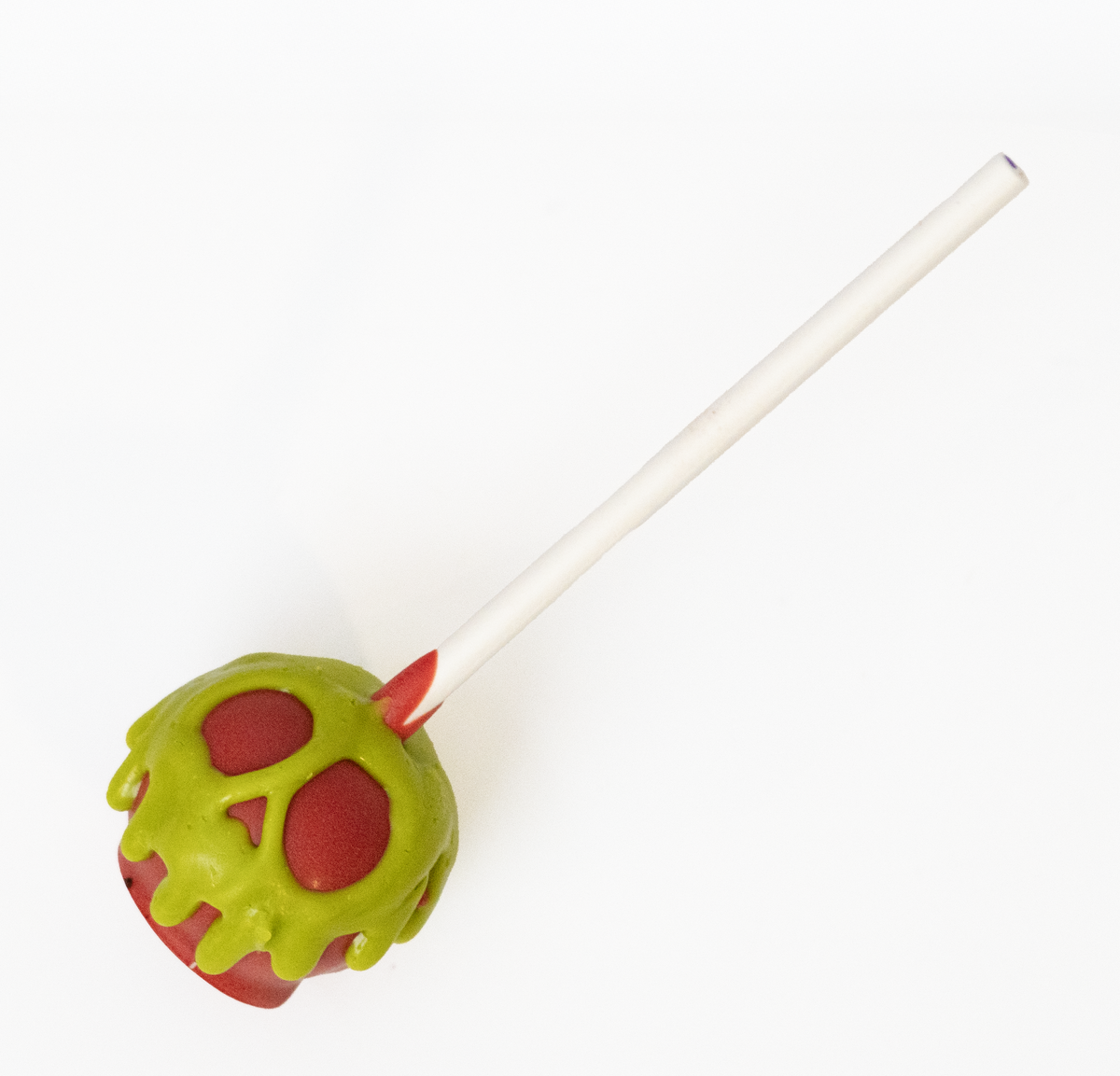 Evil Apple Chocolate Cake Pop