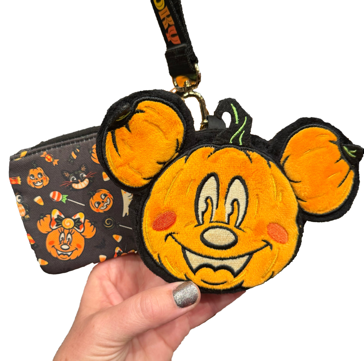 Pumpkin Mickey Mini Bag Duo