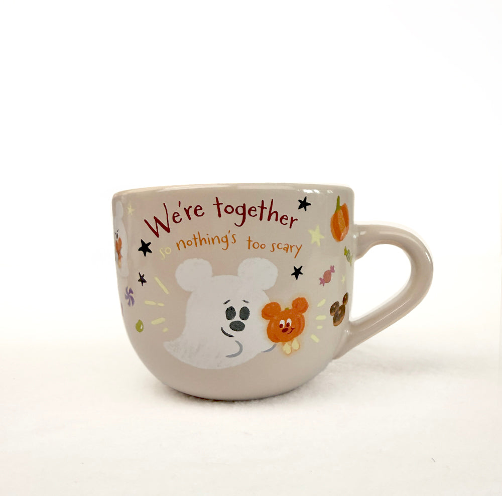 Mickey Ghost & Pumpkin “We're Together” Halloween Souvenir Mug – Tokyo Disney Resort 2026