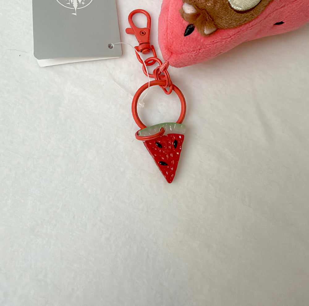 Chip 'n Dale Watermelon Dale Plush Bag Charm – I Love Watermelon Collection Japan Exclusive